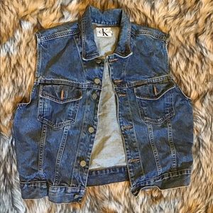 Denim Calvin Klein vest